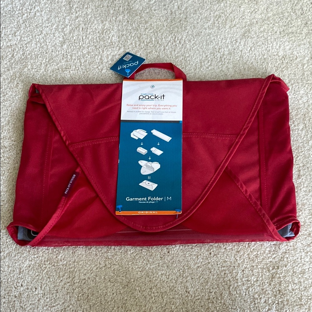 Pack-It Red Garment Folder